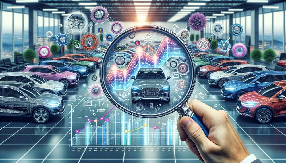 Data driven insights for auto dealerships